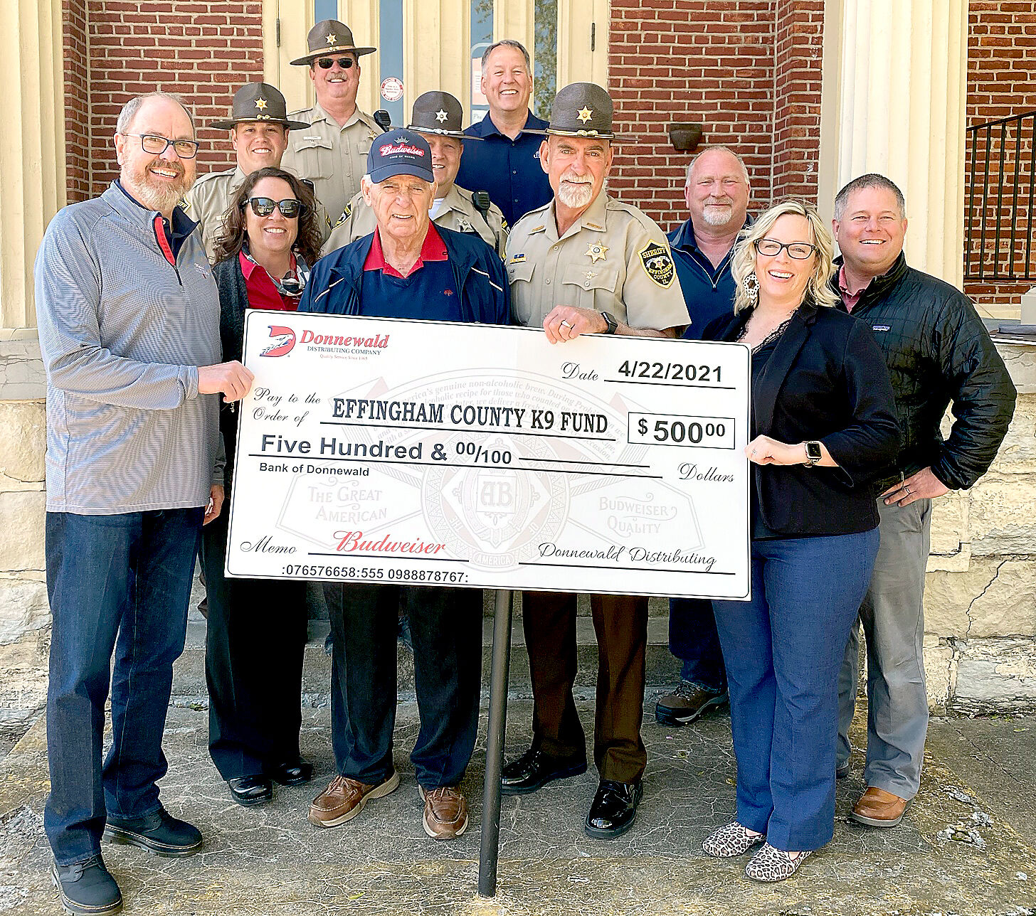 K-9 donation